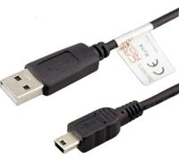 caseroxx câble USB, câble de données pour Garmin Camper 780, câble USB comme câble de charge ou pour le transfert de données