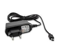 caseroxx Chargeur De Voyage Smartphone Chargeur pour Garmin Camper 780, Chargeur de Haute qualité avec Bloc d'alimentation pour la Charge (câble Flexible et Stable de Coloris Noir)