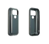 caseroxx Coque de protection en TPU compatible avec Unihertz Jelly Max, étui en caoutchouc noir