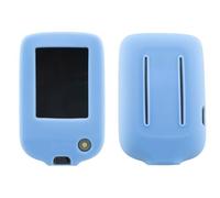 caseroxx Coque en Silicone Compatible avec Freestyle Libre 3 en Bleu, Sac avec ou sans Clip Ceinture en Bleu