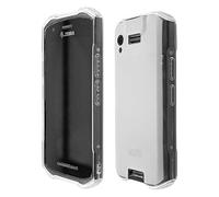 caseroxx Coque pour Zebra TC21 / TC26, Étui de Protection pour Ordinateur Mobile Portatif Étui de Protection Antichoc pour Smartphone (Coque de Coloris Blanc-Transparent)