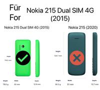 caseroxx Etui Business-Line pour Nokia 215, étui (Etui Business-Line)