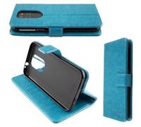 caseroxx Étui de protection pour téléphone portable compatible avec PEAQ PSP 500 - Turquoise