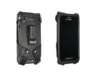 caseroxx Étui de Protection pour Zebra TC21 / TC26, Noir | Étui robuste pour ordinateurs portables de poche en usage professionnel intensif