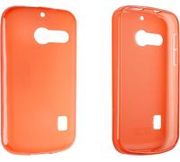caseroxx Etui de protection TPU compatible avec Doro 1880/1881 / 5860, étui en caoutchouc pour téléphone portable rouge