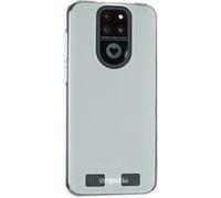 caseroxx Etui de protection TPU compatible avec Emporia Smart 5 Mini, étui en caoutchouc pour téléphone portable blanc-transparent