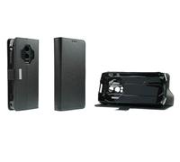 caseroxx Étui pour Blackview BV9300, Housse Bookstyle en Cuir Artificiel, Noir