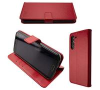 caseroxx Étui pour Doro 8080/8062, Housse Bookstyle en Cuir Artificiel, Rouge