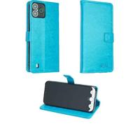 caseroxx Étui pour Doro Aurora A30/A31, Housse Bookstyle en Cuir Artificiel, Bleu Clair