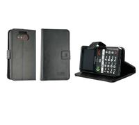caseroxx Étui pour Emporia Pure-LTE, Housse Bookstyle en Cuir Artificiel, Noir