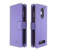 caseroxx Étui pour Emporia Smart 4, Housse Bookstyle en Cuir Artificiel, Pourpre
