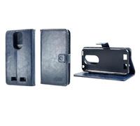caseroxx Étui pour Emporia Smart 5 Mini, Housse Bookstyle en Cuir Artificiel, Bleu