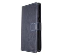 caseroxx Étui pour Gigaset GS185, Housse Bookstyle en Cuir Artificiel, Bleu