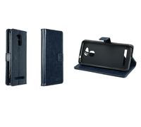 caseroxx Étui pour Olympia Neo, Housse Bookstyle en Cuir Artificiel, Bleu