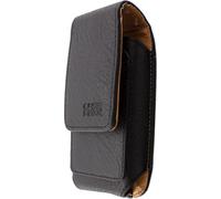 caseroxx Étui pour téléphone portable d'extérieur pour Crosscall Spider-X5 avec boucle de ceinture détachable et rotative, housse de protection en noir