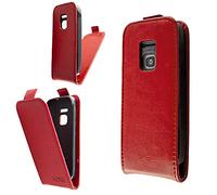 caseroxx Flipcase Nokia 225 4G (2020), Étui de téléphone Portable (Flipcase de Coloris Rouge)
