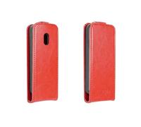caseroxx Flipcase Nokia 235 4G (2024) / 215 4G (2024) / 220 4G (2024), Étui de téléphone Portable (Flipcase de Coloris Rouge)