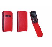 caseroxx Flipcase pour Doro 1380/1381, Rouge