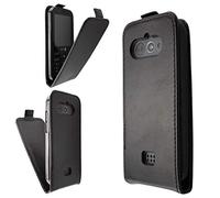 caseroxx Flipcase pour Doro 7010/7011, Étui de téléphone Portable (Flipcase de Coloris Noir)