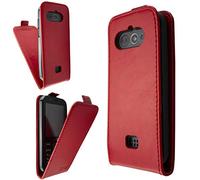 caseroxx Flipcase pour Doro 7010/7011, Rouge