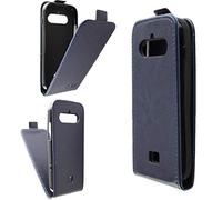 caseroxx Flipcase pour Doro 730X / 780X, Bleu | Étui à rabat avec protection intégrale et fermeture sécurisée, en Cuir artificiel