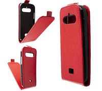 caseroxx Flipcase pour Doro 730X / 780X, Étui de téléphone Portable (Flipcase de Coloris Rouge)