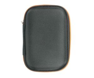 caseroxx Glycomètre Hard Case compatible avec Accu-Chek Aviva/Guide/Instant en noir, housse de rangement pour diabétique