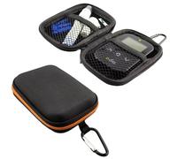 caseroxx Glycomètre Hard Case compatible avec Adia en noir