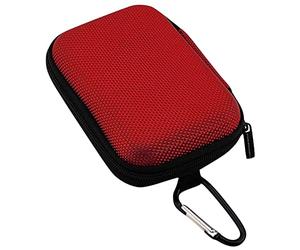 caseroxx Glycomètre Hard Case Compatible avec Dexcom G7 / One+ en Rouge, Housse de Rangement pour diabétique