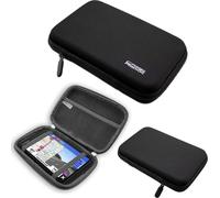 caseroxx GPS Sac pour appareil de navigation Housse de navigation pour votre appareil GPS Garmin DriveSmart 76 Sac GPS avec fermeture éclair et élastique