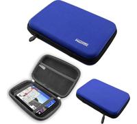 caseroxx GPS Sac pour appareil de navigation Housse de navigation pour votre appareil GPS Garmin DriveSmart 76 Sac GPS avec fermeture éclair et élastique