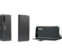 caseroxx Housse de portable étui compatible avec Cubot X70 Bookstyle-Case Wallet Case en noir