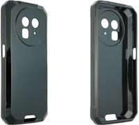 caseroxx Housse de protection TPU compatible avec Blackview BV8100, étui en caoutchouc pour téléphone portable noir