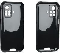 caseroxx Housse de protection TPU compatible avec Blackview BV9200, étui en caoutchouc pour téléphone portable noir