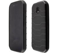 caseroxx Housse de protection TPU compatible avec Cat S42 / S42 H+, étui en caoutchouc pour téléphone portable noir