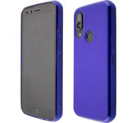 caseroxx Housse de protection TPU compatible avec Cat S62 / S62 Pro, étui de téléphone portable en caoutchouc bleu