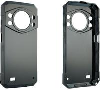 caseroxx Housse de protection TPU compatible avec Cubot KingKong AX, étui en caoutchouc pour téléphone portable noir