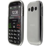 caseroxx Housse de protection TPU compatible avec Emporia Euphoria V50 / Active V50 4G, étui de téléphone portable en caoutchouc transparent