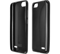 caseroxx Housse de protection TPU compatible avec Gigaset GS100, étui en caoutchouc pour téléphone portable noir