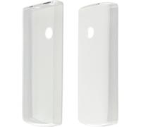 caseroxx Housse de protection TPU compatible avec Nokia 105 / 110 4G 2021, étui en caoutchouc pour téléphone portable blanc-transparent