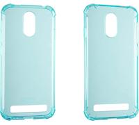 caseroxx Housse de protection TPU compatible avec SPC Zeus 4G / Zeus 4G Pro, étui en caoutchouc pour téléphone portable bleu clair