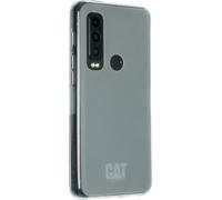 caseroxx Housse de protection TPU Housse compatible avec Cat S75, Caoutchouc Handy Sac Protection d'écran transparent