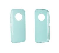caseroxx Housse de protection TPU Housse compatible avec Gigaset GX6 / GX6 Pro, étui de téléphone portable en caoutchouc bleu + film de protection d'écran