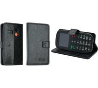 caseroxx Housse de téléphone portable Housse compatible avec Gigaset GL395 Bookstyle-Case Wallet Case
