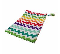 caseroxx Nappy Bag/Wet Bag/Wrap Zipper Bag Taille Premium, Sac de Plage pour bébé Wet Bag/Sac de Couches Lignes Design