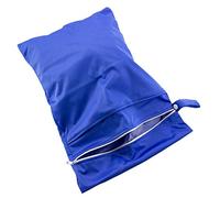 caseroxx Nappy Bag/Wet Bag/Wrap Zipper Bag Taille Prime 2-Pocket, sac de plage pour bébé Wet Bag/Sac de couches bleu