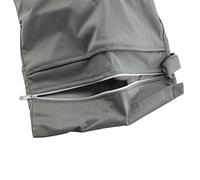 caseroxx Nappy Bag/Wet Bag/Wrap Zipper Bag Taille Prime 2-Pocket, Sac de Plage pour bébé Wet Bag/Sac de Couches Gris