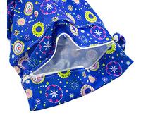 caseroxx Nappy Bag/Wet Bag/Wrap Zipper Bag Taille Prime 2-Pocket, sac de plage pour bébé Wet Bag/Sac de couches Fleurs cosmos