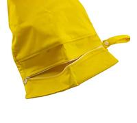 caseroxx Nappy Bag/Wet Bag/Wrap Zipper Bag Taille Prime 2-Pocket, sac de plage pour bébé Wet Bag/Sac de couches jaune