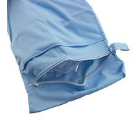 caseroxx Nappy Bag/Wet Bag/Wrap Zipper Bag Taille Prime 2-Pocket, sac de plage pour bébé Wet Bag/Sac de couches bleu clair